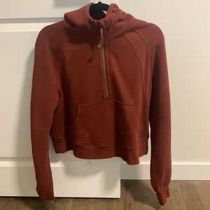 Lululemon scuba date brown xs/s